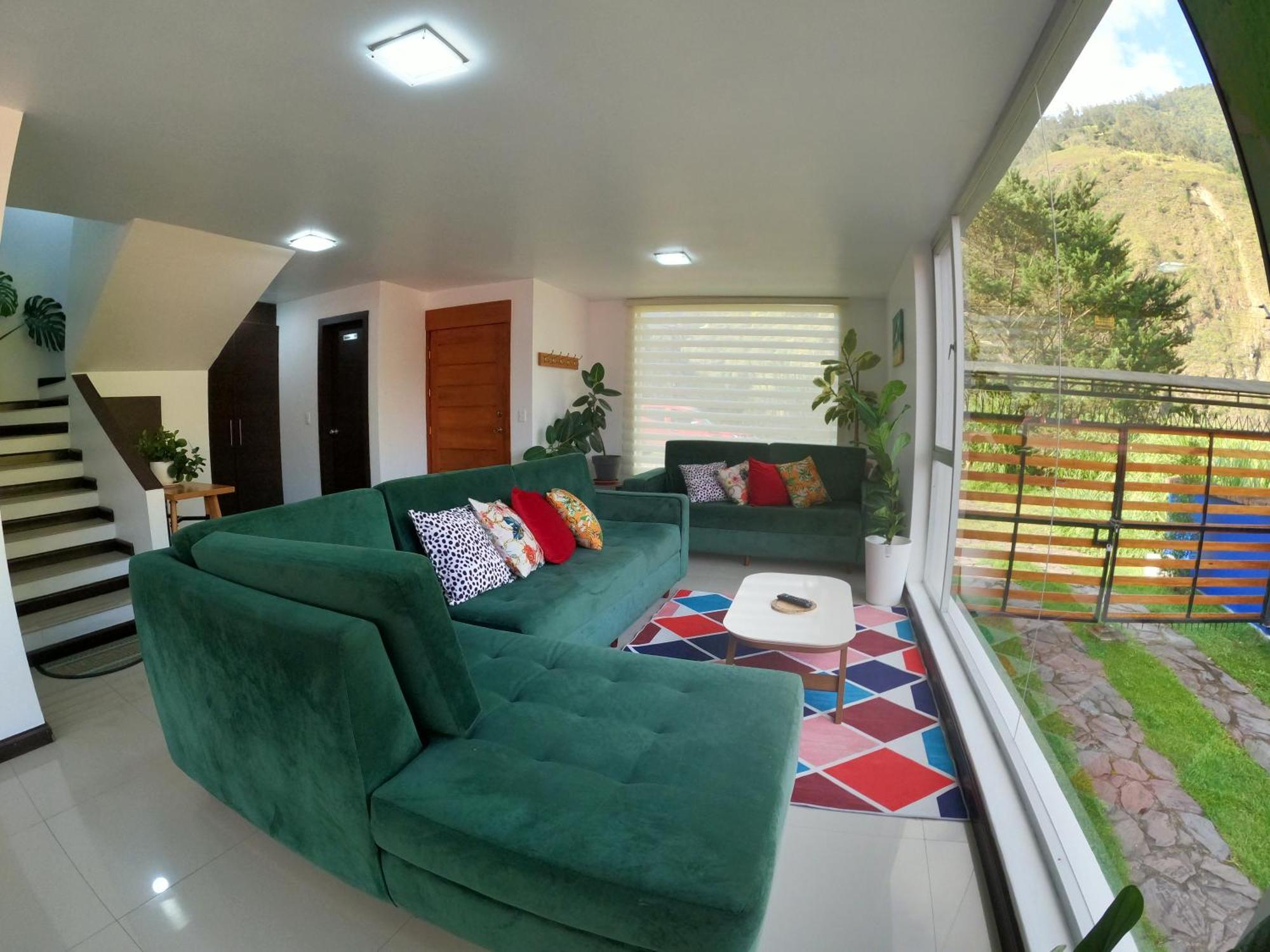 Casa Vista Hermosa Banos  Bagian luar foto